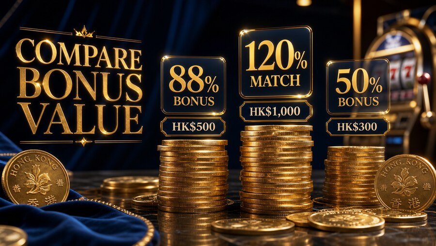 娛樂城體驗金條款比較概念示意